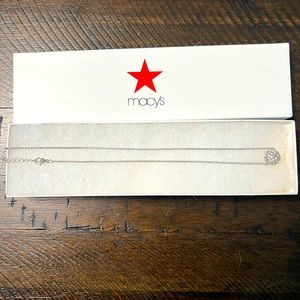 Givenchy Crystal orb necklace